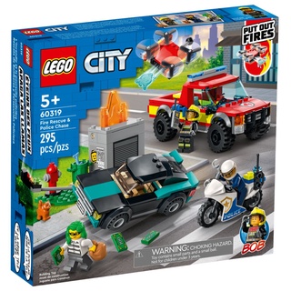 LEGO City Fire Rescue &amp; Police Chase 60319