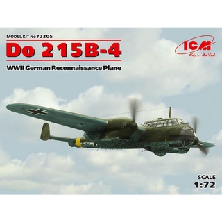 โมเดลเครื่องบิน ICM Model ขนาด 1/72 ICM72305 Do 215B-4, WWII Reconnaissance Plane