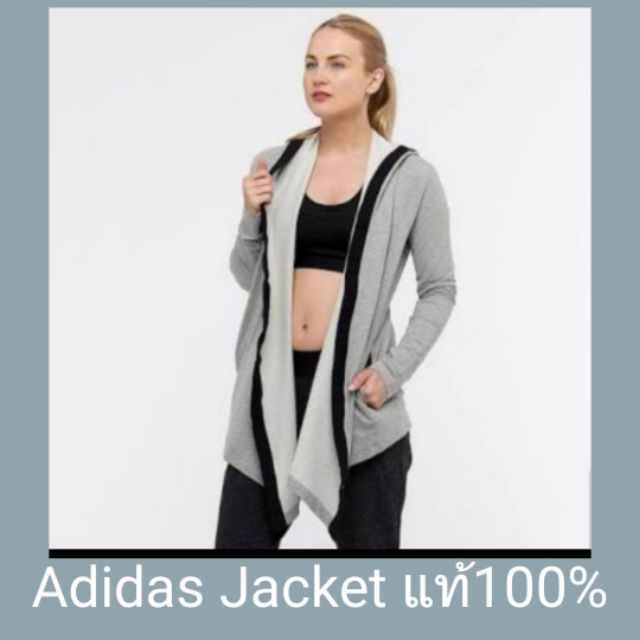 Adidas Jacket แท้​ 100% รุ่น​ training women wrap me up sz S