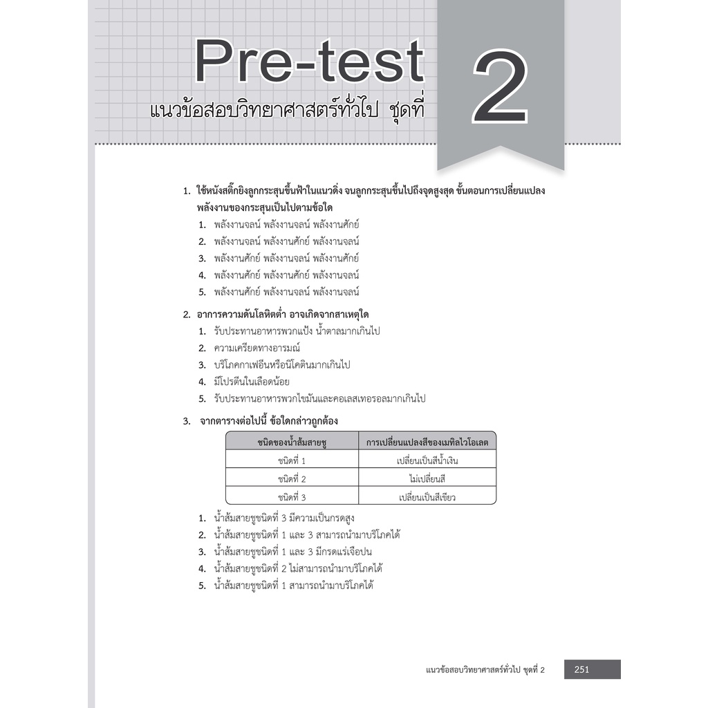 Thinkbeyond Book (ธิงค์บียอนด์ บุ๊คส์) หนังสือเตรียมสอบรวมวิชาสามัญ (9 วิชา) ปี 65-66 93254 - รูปที่ 5
