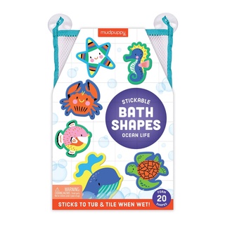 Stickable  Foam Bath shapes ลาย ocean life เพิ่มความสนุกระหว่างอาบน้ำให้เด็กๆกัน !!! 🛀🏻