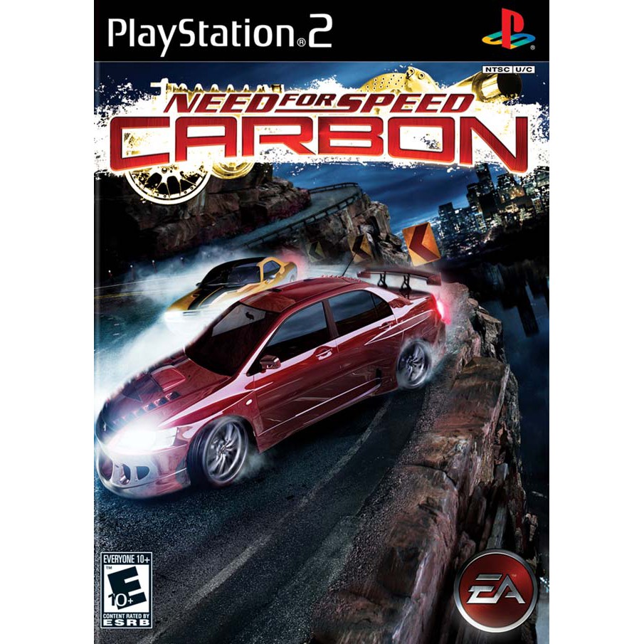 แผ่นเกมส์PS2 Need for Speed Carbon PS2 เกมเพล2 แนวรถแข่ง