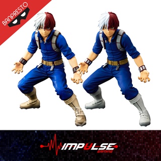 Banpresto ฟิกเกอร์ My Hero Academia Super World Colosseum: Shodo Todoroki The Brush (ABP18226) / The Anime (ABP18827)