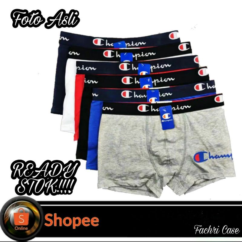 กางเกงใน BOXER ใหม่ PREMIUM 3PCS ชุดชั้นในชายผู้ชาย BOXER กางเกงกางเกงผู้ชาย