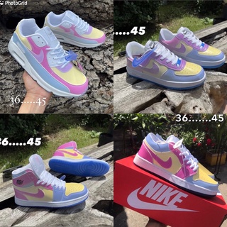 ☀️🌈รองเท้าผ้าใบเป็นสี่รองเท้าNike UV💐🛒