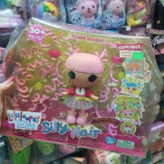 2012 Lalaloopsy Silly Hair Trinket Sparkles 30 pieces hair ตุ๊กตา ลาลา ลูพซี่ เปลี่ยนผมได้ Pink