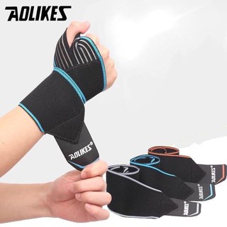 Aolikes Wrist Support wristband ผ้ารัดข้อมือ สายรัดข้อมือ ปลอกรัดข้อมือ สายรัดข้อมือ ผ้ารัดข้อมือกันข้อมืออักเสบ แก้ปวด