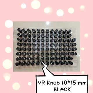 VR Knob 10x15 mm Black