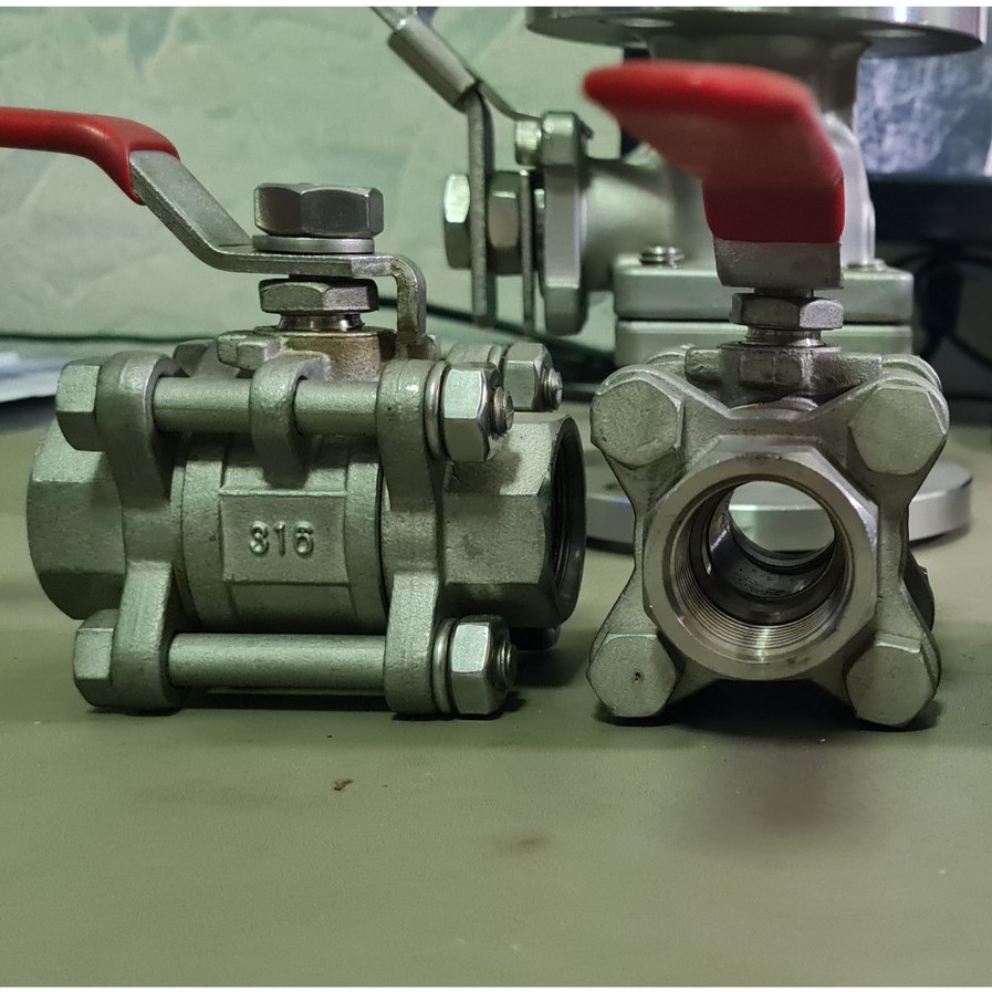 ิBall valve stainless 316 ขนาด 6 หุน