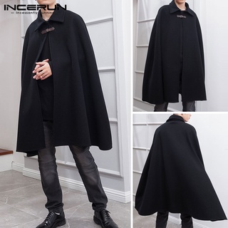SUPER-M เสื้อคลุมแขนกุด คอปก ทรงหลวม สีดํา สําหรับผู้ชาย