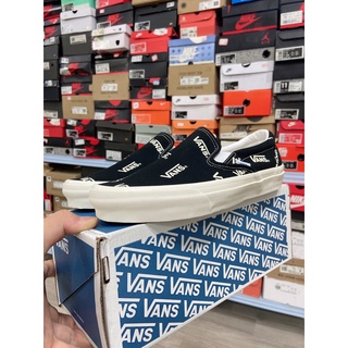 💥Vans slip On Multi-Logo 👟รองเท้าแฟชั่น รองเท้าเด็กแนว รองเท้าลำลอง ใส่ได้ทั้งชายและหญิง