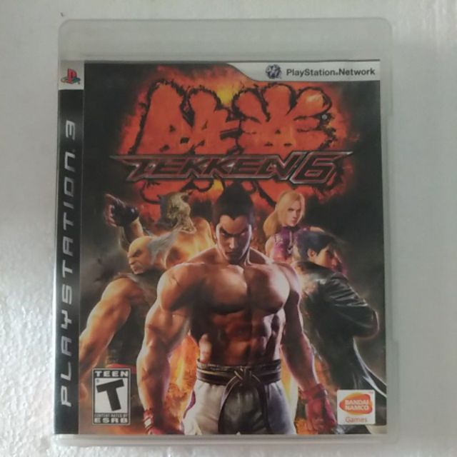 แผ่นเกมส์ps3 TEKKEN6 แผ่นภาษาอังกฤษ
