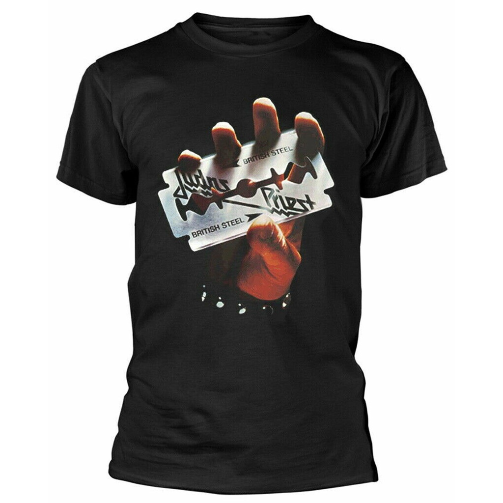 เสื้อยืด Judas Priest Steel Mens Black Judas Priest