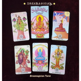 Siddhartha Tarot ไพ่ยิปซีพระพุทธเจ้า ไพ่ยิปซีแท้ลดราคา ไพ่ทาโร่ต์ ไพ่ยิปซี Tarot Oracle Cards