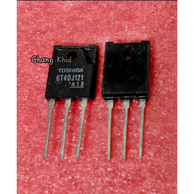 N-Channel IGB GT40J121 40A. 600V. ไม่มีไดโอดในตัว