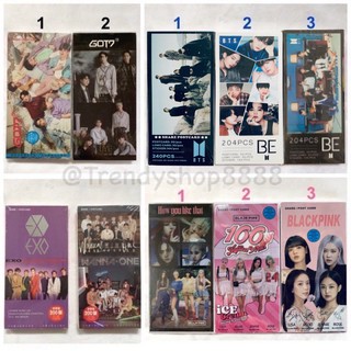 โปสการ์ด Got7 / BTS / EXO / Blackpink/ WannaOne