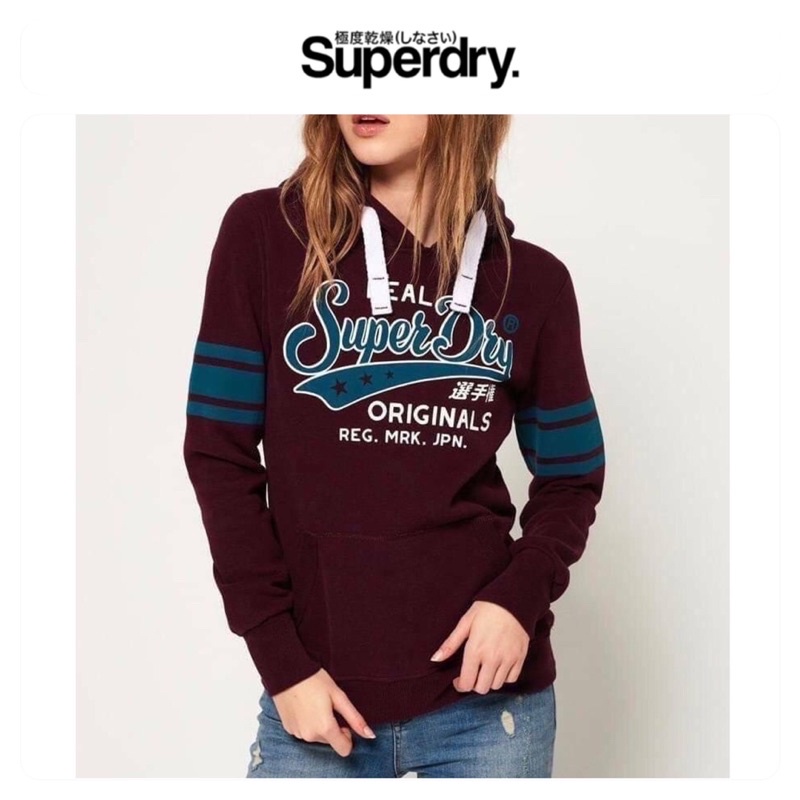 เสื้อกันหนาว เสื้อฮู้ดกันหนาว 🔹แบรนด์✨ SUPERDRY✨  (TS125)