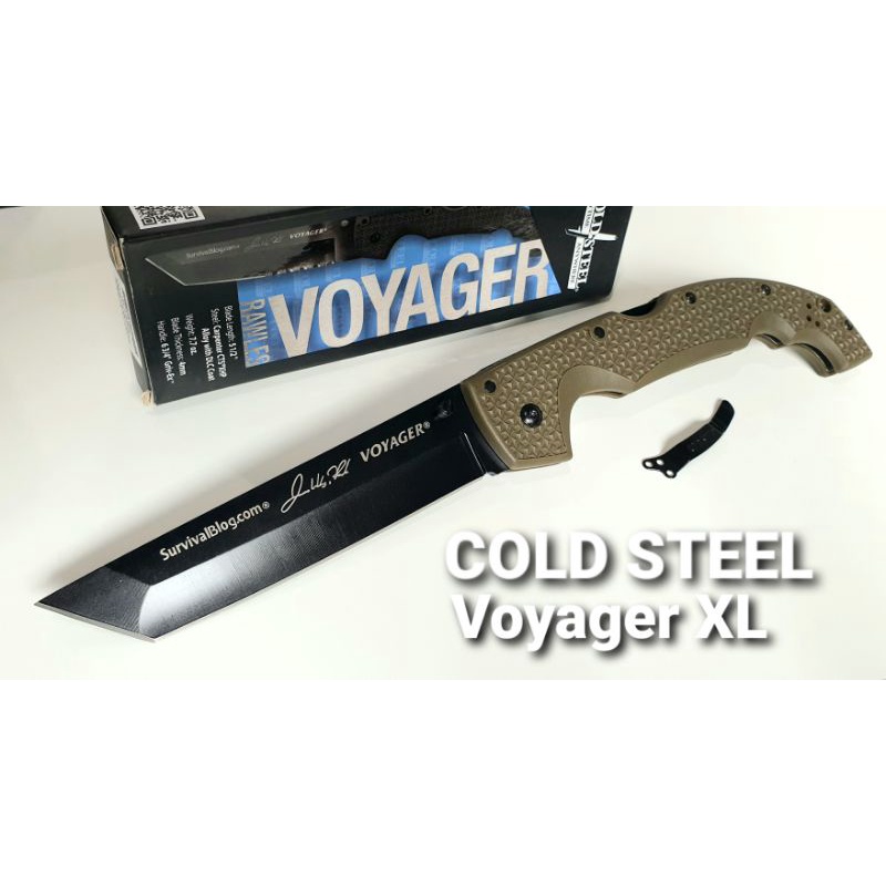มีดพับ Cold Steel VOYAGER XL, Tanto, Monster Knife
