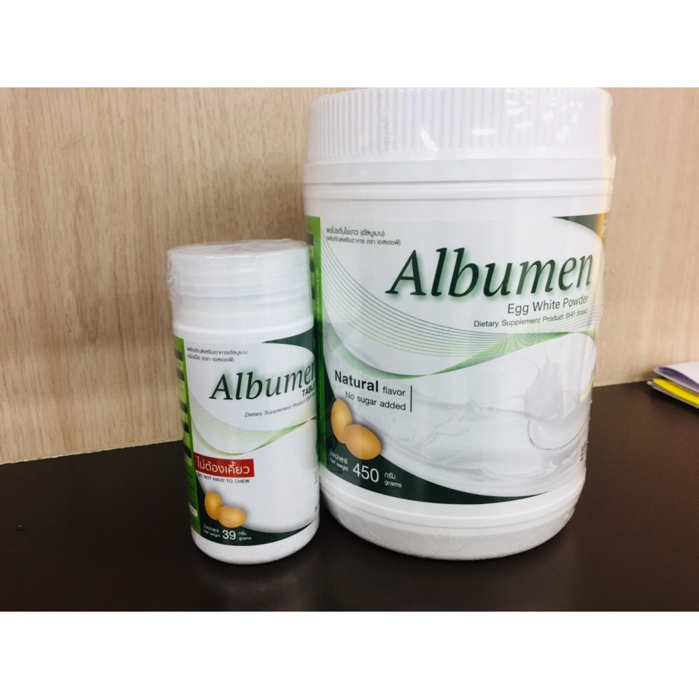 ไข่ขาว Albumen ผง/เม็ด