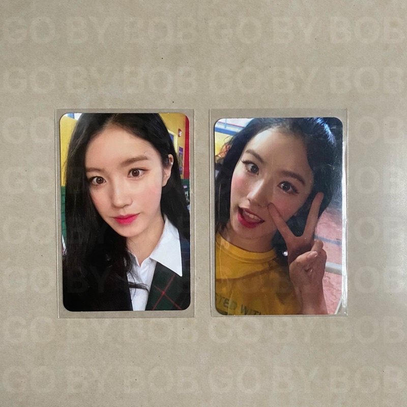 ปริสติน ซิ่วยอน สวัสดี!Pristin prismatic elastin เวอร์ชั่น ver pc poca photocard siyeon
