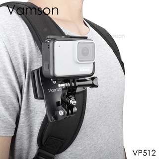 Vamson คลิปหมุนได้ 360 องศา อุปกรณ์เสริม สําหรับ Go Pro 10 9 8 GoPro Hero 9 8 7 6 5 4 3+ yi 4K SJCAM SJ4000 VP512