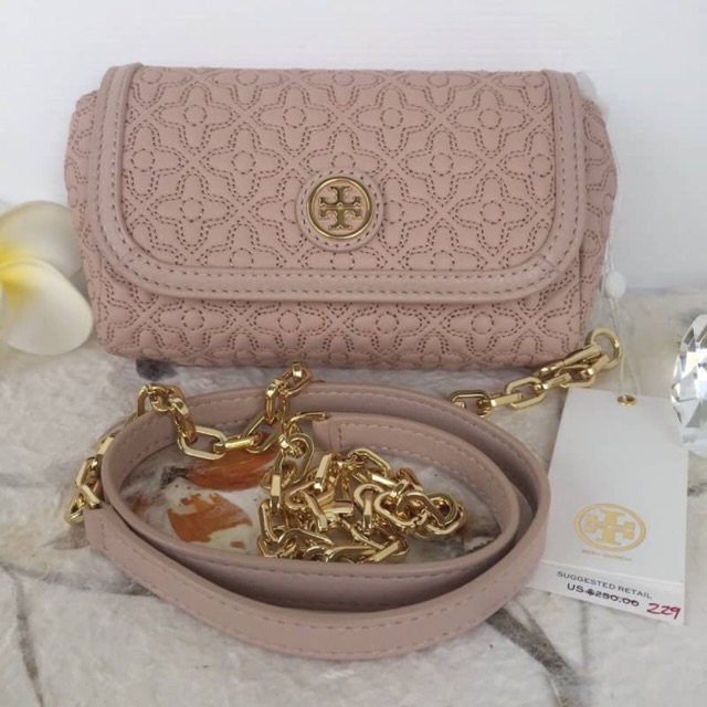Tory Burch Bryant Quilted Leather Small Crossbody