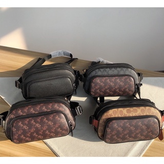 Coach C1062 C1063 C1043 Hitch Belt Bag Women Men Women Waist Chest Pouch Beg . กระเป๋าคาดเอว