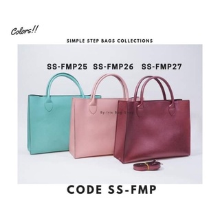 🚀กระเป๋า SS-FMP : หนัง PU SAFFIANO (ใส่A4,Notebook14”ได้)