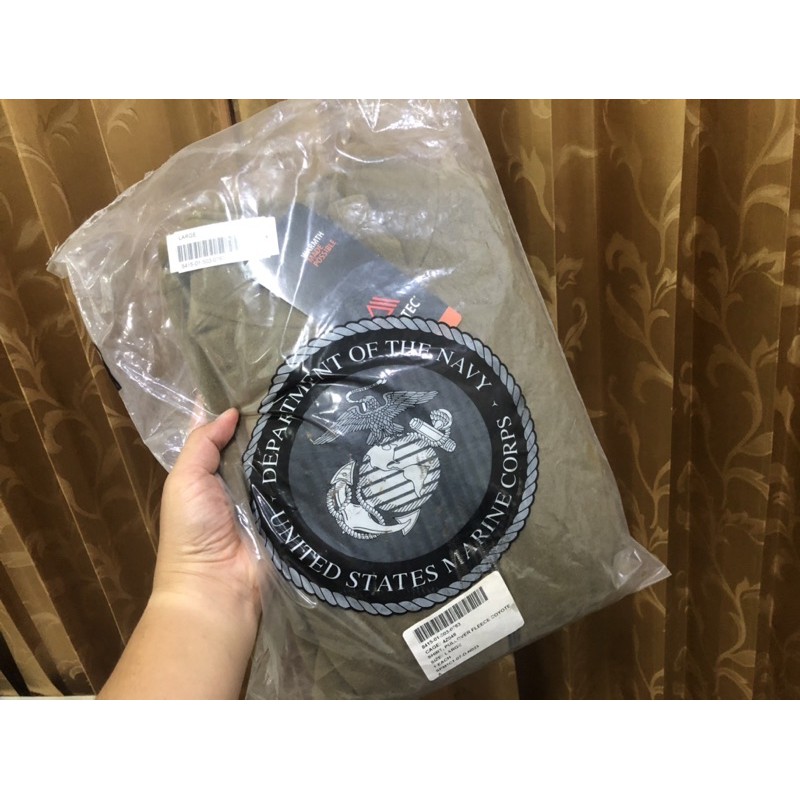 เสื้อกันหนาว Polartec USMC Military Half-Zip Pullover Fleece Jacket