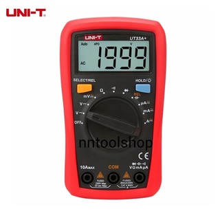 UNI-T UT33A+ มิเตอร์วัดไฟเเบบดิจิตอล  Digital Multimeter เป็นระบบออโต้ ใช้งานง่าย ส่งด่วน ส่งไว สินค้าพร้อมส่ง