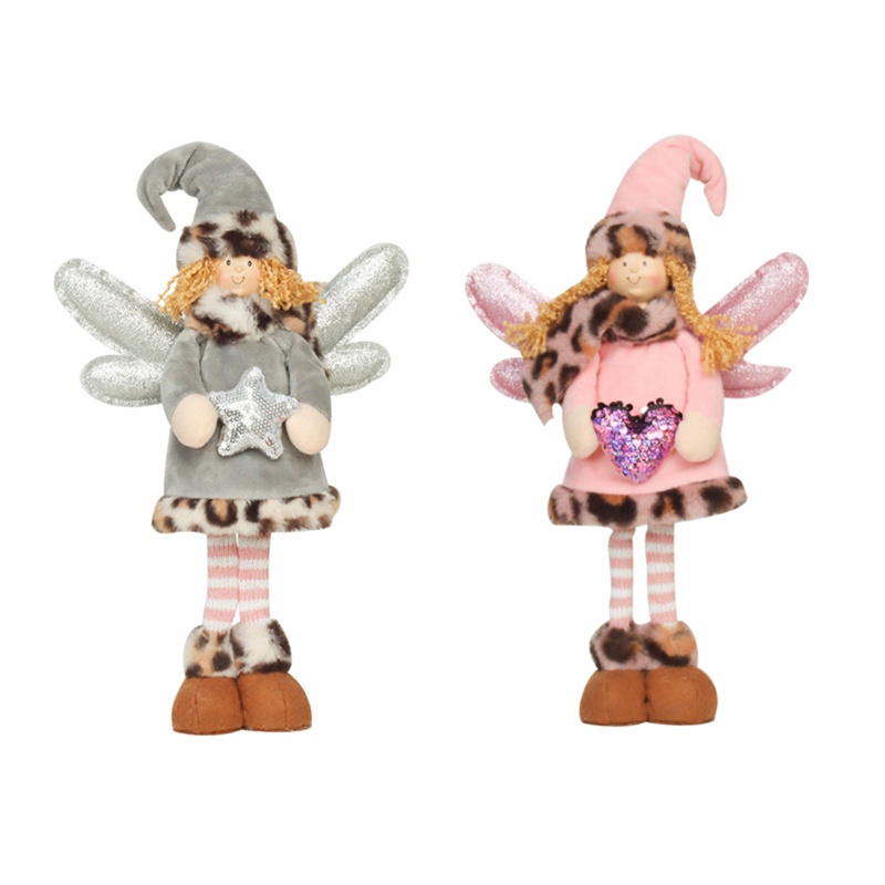 Zzz Christmas Angel สําหรับตุ๊กตาปีก Elf สําหรับเครื่องประดับตุ๊กตาร้านอาหาร Bar Party B