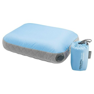 COCOON AIR CORE PILLOW ULTRA LIGHT 28x38 CM SYN/NYLN/MCFBR - LIGHT BLUE/GREY - หมอนเดินทางเป่าลม