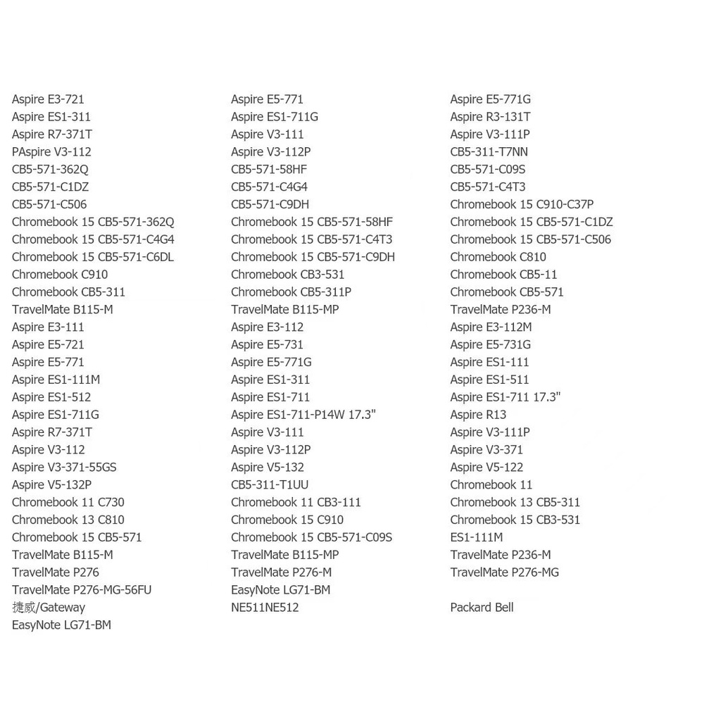 ( AC14B8K ) Battery Notebook Acer Nitro AN515-51 52 53 Swift 3 SF315-41 ...