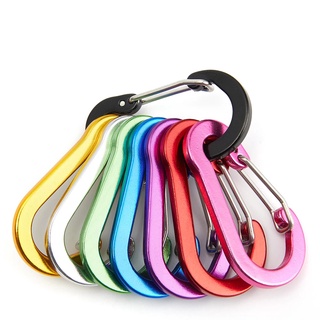 5CM Carabiner S-Shape Camping Equipment Backpack Buckle (1 ชิ้น)