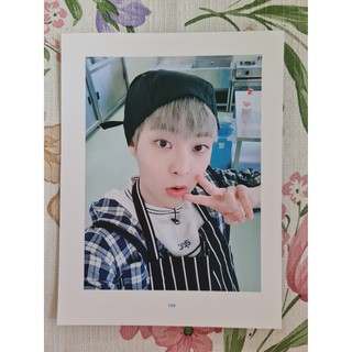 [แท้/แบ่งขาย/4 หน้า 100] หน้าโฟโต้บุ๊ค ซิ่วหมิน Xiumin CBX Selfie Book Photo Book EXO