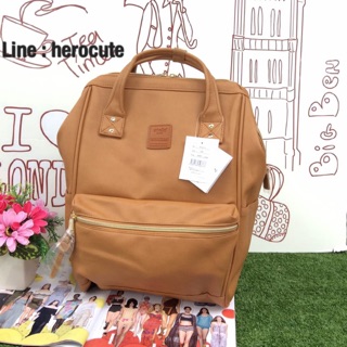 Anello polyurethane leather rucksack รุ่น Classic ส่งฟรีEMS