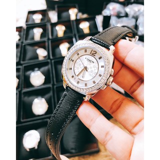 COACH boyfriend leather watch