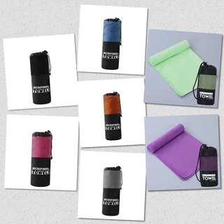 ผ้าเช็ดตัว แห้งเร็ว UltraLight 76x152 ซม. ขนาดใหญ่ ผ้าเช็ดตัวพกพา น้ำหนักเบา ผ้าเช็ดผม ออกกำลังกาย ซับน้ำได้ดี