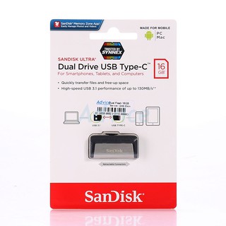 Dual Drive Type-C 16GB Sandisk G46 (Balck)