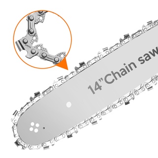 ใบเลื่อยโซ่ ขนาด 14 นิ้ว 52 ลิงค์ 3/8LP 050 สําหรับเลื่อยยนต์ Husqvarna 2 ชิ้น ต่อชุด