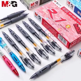 (ยกกล่อง) M&G ปากกาเจล GP-1008 ขนาดเส้น 0.5mm แบบกด มี 3สีให้เลือก หมึกเจลคุณภาพดี สามารถเปลี่ยนไส้ได้ #ปากกา#pen#office