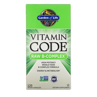 Garden of life vitamin Code Raw B-Complex 120 Veg Caps