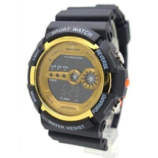 Sport Watch SAMDA นาฬิกาข้อมือชาย-หญิง สายยาง Digital 3 ฟังก์ชั่น - SM017