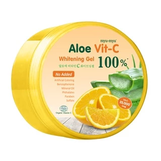 MYU-MYU ALOE VIT-C WHITENING GEL มิว-มิว อะโล วิตซี ไวท์เทนนิ่ง เจล 300 กรัม