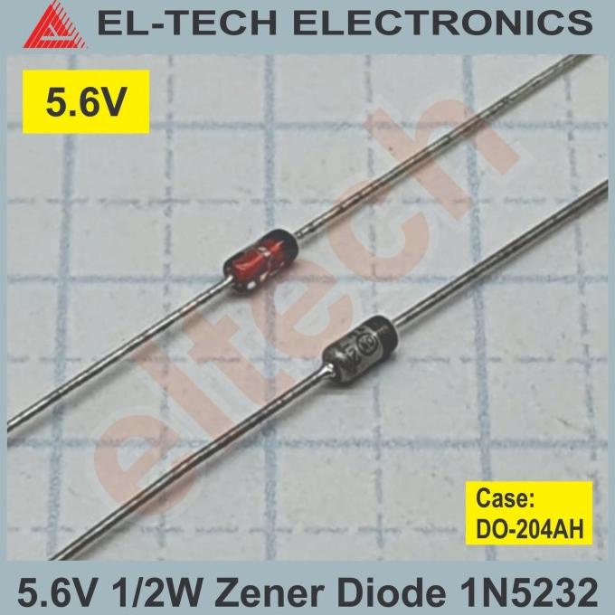 5.6v 5V6 1N5232 Zener ไดโอด 0.5W 1/2W 0.5 1/2 วัตต์ 0.5 วัตต์ 1/2 วัตต์ elt3ch มาบน, Order