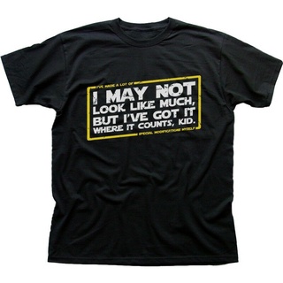 เสื้อยืด พิมพ์ลาย Star Wars Millennium Falcon Rebel Got It Where It Counts แฟชั่นตลก สําหรับผู้ชายS-5XL