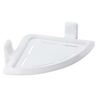 ถาดเข้ามุมอเนกประสงค์ COMMAND 17627B สีขาวCORNER WALL SHELF COMMAND 17627B WHITE