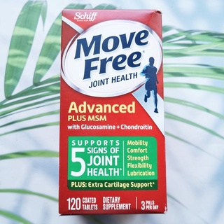 Move Free® Joint Health, Advanced Plus MSM with Glucosamine + Chondrotin 120 Coated Tablets (Schiff®)