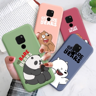 เคสโทรศัพท์มือถือ ลายการ์ตูน We Bare Bears สำหรับ Huawei Mate 20 Mate 20x Mate 20 Pro