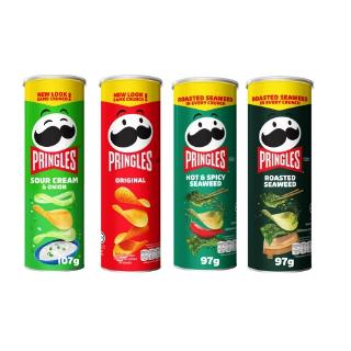 [ส่งฟรี] PRINGLES POTATO CRISPS CHIPS MIX BUNDLE X4